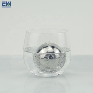 acero inoxidable de grado bola de hielo para beber escalofriante lavable 55mm de gran tamaño increíble whisky de bolas - Product Image 1