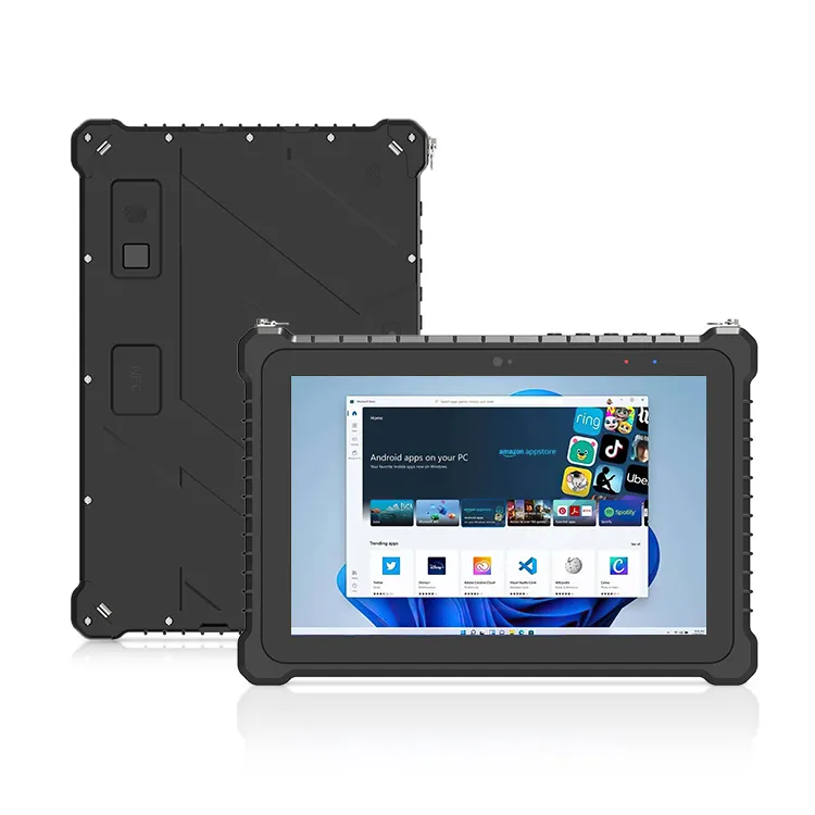 G+G capacitive multi touch screen Android / Window ip67 waterproof outdoor pc rugged tablet 10 inch