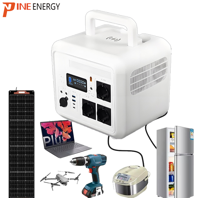 1200W All-in-one Energy Storage Lifepo4 Battery Portable Power Station 500wh Solar Power Battery Storage System Car Source