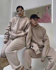 Set di tuta bianca bianca da donna in cotone personalizzato Unisex - Product Image 4