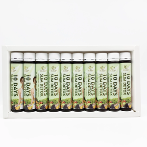 Vente chaude à l'exportation transfrontalière : <span class=keywords><strong>Liquide</strong></span> oral détoxifiant 10 JOURS SLIM DETOX – Vente directe usine OEM - Product Image 2