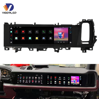 Reemplazo de Radio para Auto con Pantalla LCD de Entretenimiento para Copiloto, Android Inalámbrico con GPS Integrado y DSP para 9Y0 2024-2025