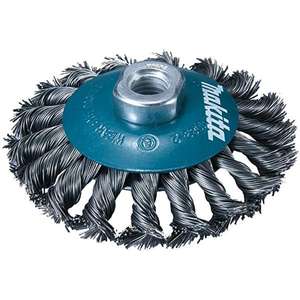 MAKITA - D-39883 Brosse métallique avec fil tressé-EAN 0088381400008 ABRASIFS ROUE, BROSSES ET BONNETS - Product Image 1