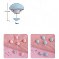 Attaches populaires en tissu doux pour couette, clips de fixation sûrs à déverrouillage rapide, attaches ménagères pour literie et couvertures