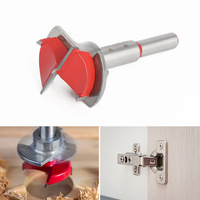 Kit de forets combinés pour charnières sans cache, localisateur de trous pour charnières et cadres de porte, réglable 35 mm, sans garantie