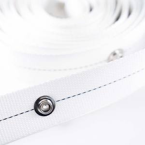 เทปพับลอนแบบโปร่งใส ปรับได้ ผลิตจากวัสดุ PP ดีไซน์ร่วมสมัย ระยะห่างระหว่างพับ 4-1/4 นิ้ว - Product Image 1