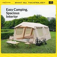 Tente Gonflable ShuMaoTong avec Porte AB en Tissu Oxford 3.6x3.8x2.1m, Étanchéité Supérieure (plus de 3000mm), Utilisation Toutes Saisons, Ouverture Rapide, Stock Disponible pour la Vente en Gros
