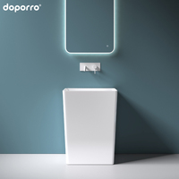 Allemagne Nouveau design WC Sanitaires de salle de bain Vasque sur pied en fonte minérale
