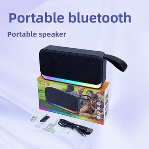 Bs16 RGB 5 Wát pin ngoài trời di động cầm tay loa siêu trầm cho loa với khe cắm thẻ nhớ IPX4 không thấm nước cho xe & Home sử dụng - Product Image 4