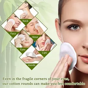 Milieubescherming Afbreekbaar Verwijderen Make-Up Wegwerp Make-Up Cosmetische Wattenschijfjes