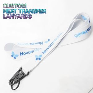 Bulk Custom Heat Transfer Medical Healthcare Staff ID Card Lanyards Keychain Neck Strap Nurse Lanyard - Product Image 1