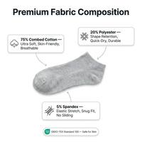 Chaussettes antidérapantes en coton anti-boulochage, texture en maille respirante, chaussettes antidérapantes pour le Pilates, le yoga, la remise en forme, l'entraînement à domicile