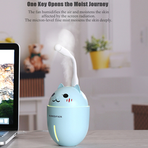 Máy Làm Ẩm Không Khí Mini Cầm Tay 3 Trong 1, Có Đèn Ban Đêm, Bình Phun Nước Để Bàn, 2 Chế Độ Phun Siêu Yên Tĩnh - Product Image 3