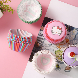 100% Chất Liệu Cấp Thực Phẩm 100 Giấy Lót Bánh Muffin Cái/hộp Giấy Lót Bánh Cupcake - Product Image 5