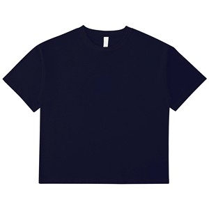 Camiseta recortada de gran tamaño para hombre con logotipo personalizado 100% algodón patrón sólido Boxy Fit Streetwear estilo Serigrafía - Product Image 4