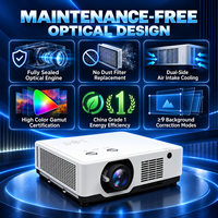 Proyektor LCD XG-EL520UA 5500 Lumens dengan Lensa Shift untuk Bisnis, Pendidikan, Konferensi, dan Tampilan Layar Besar
