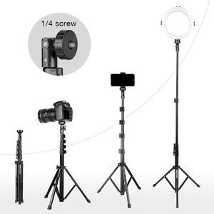 Tripod ponsel 62 ", Tripod & tongkat Selfie dapat diperpanjang dengan pengendali nirkabel dan dudukan ponsel kompatibel - Product Image 3