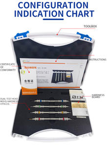 ZJIA Mohs sertlik <span class=keywords><strong>Test</strong></span> cihazı/Mohs sertlik kalem 2-9 kaplama çizik <span class=keywords><strong>Test</strong></span> kalemi kaya <span class=keywords><strong>Mineral</strong></span> porselen/sertlik çizik testi - Product Image 4