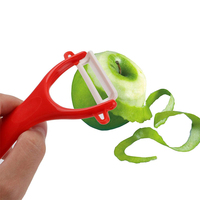 Outil multifonctionnel pour fruits et légumes Rabot en céramique en acier inoxydable Éplucheur de pommes de terre Coupe-concombres Accessoires de cuisine