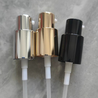 UV-geschützte Zylinder flasche aus bernstein farbenem Glas mit silberner Gold-Schwarz kappe Leere Sprüh pumpe Größen 5ml bis 100ml Verfügbar
