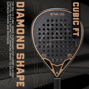 Racchetta da Padel <span class=keywords><strong>Tennis</strong></span> in Fibra di Carbonio 18K di Alta Qualità, Nuova Tecnologia, Forma a Diamante, Logo Personalizzato, Produttore Professionale AMA Sport 2026 - Product Image 3