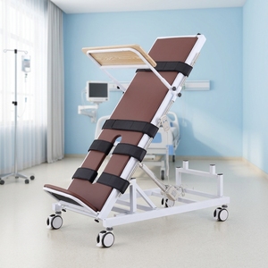 Cama Hospitalaria Eléctrica de 4 Funciones con Plataforma Articulada de ABS, Correas de Sujeción, Elevación Tipo Tijera, Barandillas Laterales, Control Remoto y Ruedas con Bloqueo - Product Image 1