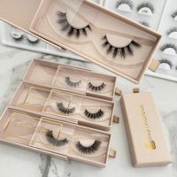 Vente en gros de cils en bande 3D faux vison vegan de 13 mm, style naturel, faux cils 100% faits à la main, doux et vaporeux