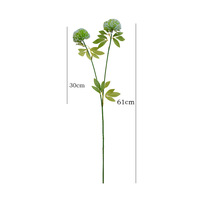 Vente en gros 2 plantes artificielles rurales simulation bulbes d'échalote pissenlit pour la décoration de mariage à la maison