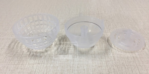 수족관 모스볼 홀더, 어항용 필터 매체가 있는 새우 번식 동굴볼 - Product Image 6