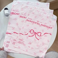 Sacs d'expédition personnalisés sur mesure pour vêtements avec étiquettes d'emballage, taille, couleur et logo