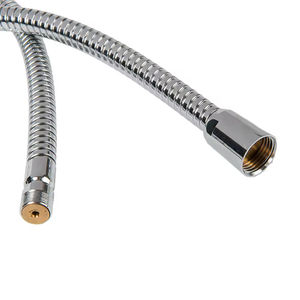 Manguera de Ducha Flexible de Acero Inoxidable de Alta Presión, Tubería de Agua para Baño, Tuerca de Latón Cromado, Manguera de Ducha Anticorrosión - Product Image 4