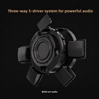 Altavoz Inalámbrico Suspendido BMBT Art Audio R1 para Vinilos, 100W, Alimentación CA, para Sala de Estar, Regalo de Inauguración de Casa
