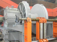 Treuil hydraulique de remorquage d'utilisation de port de cale de chantier naval de 300kN 1000kN