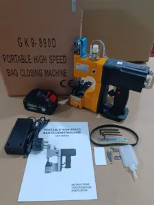 GK9-890D Portable Handheld Electric Bag Closer Industrial Sewing Machine With 36v Battery