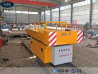 Chariot de transfert sur rail basse tension à levage hydraulique de 3 tonnes |   Chariot de manutention électrique |   Solution personnalisée |   Directement de l'usine