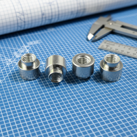 Fixations à sertir pour montage SMD sur PCB, usinées CNC, en laiton, en acier, étamées, zinguées