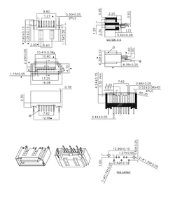 Thành phần điện tử <span class=keywords><strong>SATA</strong></span> điện tử thông qua lỗ <span class=keywords><strong>SATA</strong></span> <span class=keywords><strong>7P</strong></span> B Loại Nam cắm kết nối - Product Image 3
