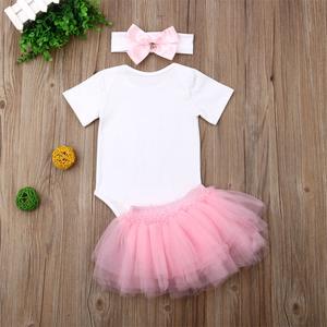 Conjuntos de Ropa para Niños, Ropa de Bebé, Faldas Tutú de Verano para Niñas, Traje Romper de China - Product Image 2