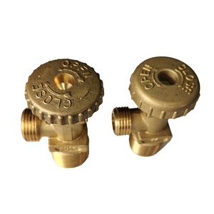 Vanne manuelle en laiton de 3/4 pouce pour bouteille de GPL, vanne de gaz de pétrole liquéfié à structure angulaire - Product Image 2