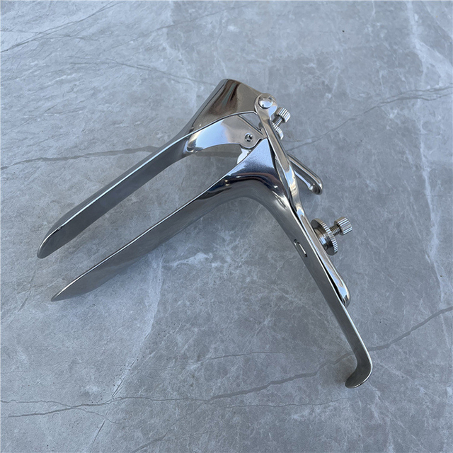 304 Stainless Steel Duck Shape Medical Gynecology Vagina Exam Kit Dilators for Surgery Speculum Vaginal