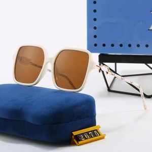 Designer Logo Classic Vintage Polarized UV400 Full Rim Square <b>Sunglasses</b> for Unisex Adults 2026 Luxury - Product Image 1