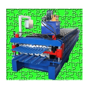 PV4 PV6 Kim Loại Lợp Máy Cao Xương Sườn Cuộn Hình Thành Máy - Product Image 6