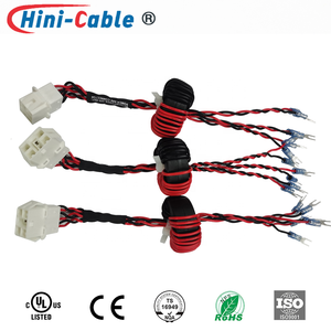 Cable Lan de red Cat6 de 8 pines personalizado, 90 180 grados, 26AWGX4P, cubierta protectora de moldeo por inyección de alambre, Cables de Control personalizados - Product Image 2