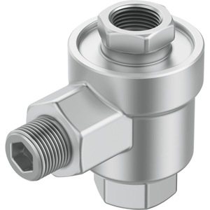 Válvula de escape rápida tipo pistón de alto flujo con filtro de reducción de ruido incorporado y revestimiento interior de aleación para cilindros rápidos - Product Image 1