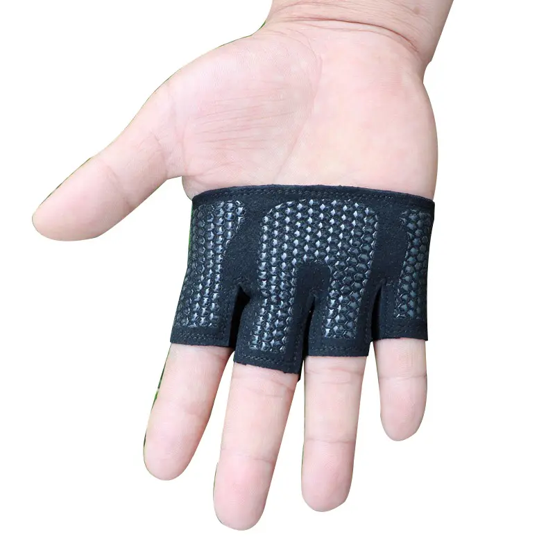 RB-402#Gym Fitness Half Finger Gloves Men Women for Crossfit Workout Glove Power Weight Lifting Bodybuilding Hand Protector