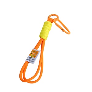 Portachiavi in corda da esterno, cordino intrecciato in nylon, fibbia da arrampicata per <span class=keywords><strong>uomo</strong></span> e donna, cinturino da polso per coppia, accessorio popolare per auto e borse - Product Image 5