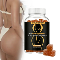 Compléments alimentaires de pointe sans sucre pour l'amélioration et le rehaussement des fesses, et la mise en forme – Gummies pour l'agrandissement des fesses pour adultes