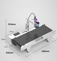 Impresora de Inyección de Tinta para Cintas Transportadoras Willita Mini TIJ, Impresión Automática de Fecha, Lote, Logotipo, Código QR para Bolsas, Cajas, Plástico, Máquina de Codificación de 600DPI