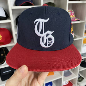 قبعات رياضية HS0001 للرجال بحافة مسطحة من Gorras مطرزة ثلاثية الأبعاد قطن مخصص بولو بيسبول Snapback - Product Image 4