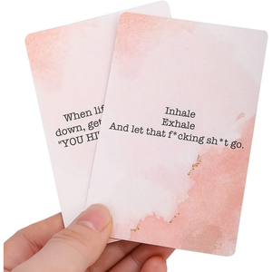 Tarjetas de Afirmación Espirituales Personalizadas de 2.36 x 3.54 Pulgadas para Mujeres, Tarjetas de Mindfulness - Product Image 3